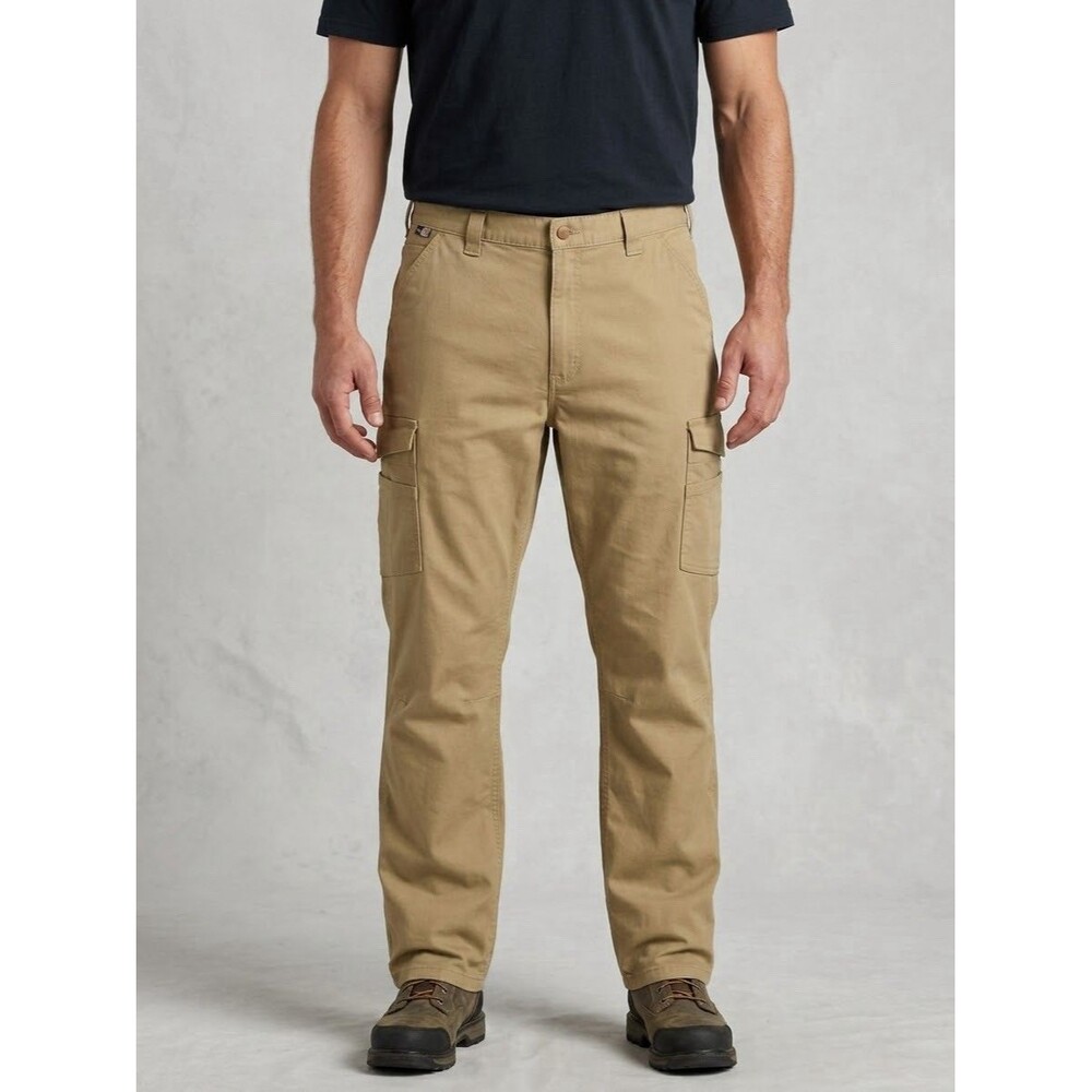 Carhartt Mens FR Rugged Flex Cargo Pants Flame Resistant Tan 48x30 NWT